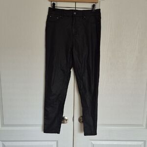 High Rise Black Jeans